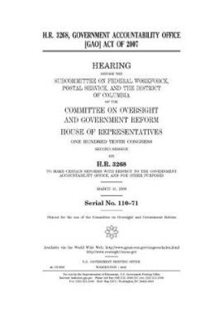 Cover of H.R. 3268