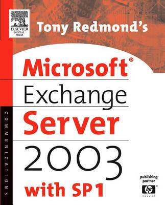 Cover of Tony Redmond's Microsoft Exchange Server 2003 with Spi