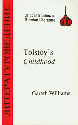Book cover for Tolstoy's "Childhood"