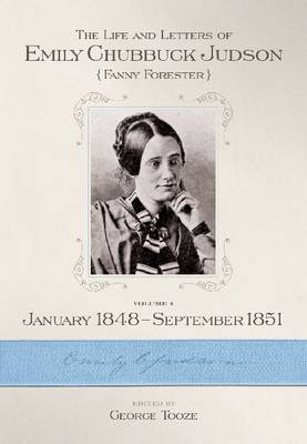 Book cover for The Life and Letters of Emily Chubbuck Judson, Volume 4