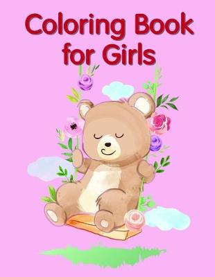 Book cover for Coloring Book for Girls