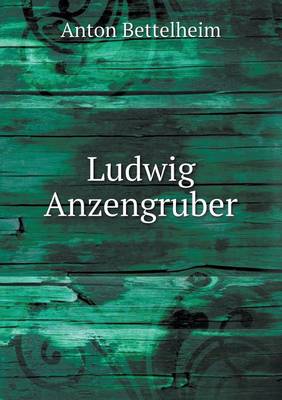 Book cover for Ludwig Anzengruber