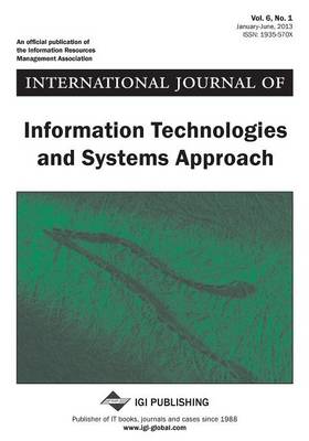 Book cover for International Journal of Information Technologies and Systems Approach, Vol 6 ISS 1