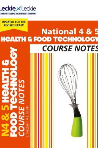 Cover of National 4/5 Health and Food Technology