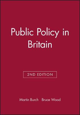 Book cover for Public Policy in Britain