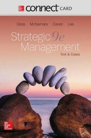 Cover of Connect Access Code Card for Strategic Management: Text and Cases