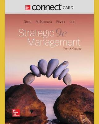 Book cover for Connect Access Code Card for Strategic Management: Text and Cases