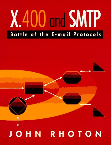 Book cover for SMTP, X.500, X.400