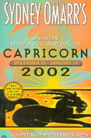 Cover of Sydney Omarr's Capricorn 2002