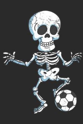 Book cover for Halloween Soccer Zombie Football Journal Notebook