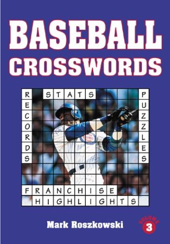 Book cover for Baseball Crosswords Volume 3