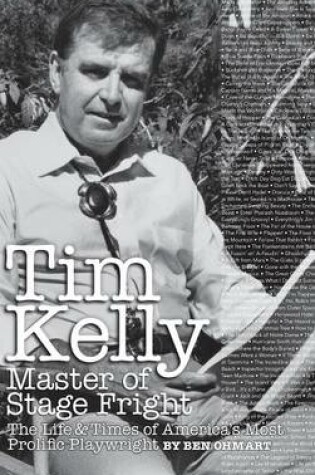 Cover of Tim Kelly - Master of Stage Fright (hardback)