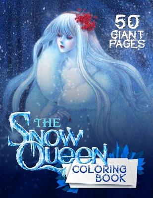 Book cover for The Snow Queen Coloring Book