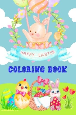 Cover of Happy Easter Coloring Book