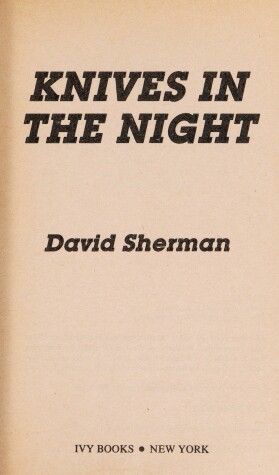 Book cover for Knives in the Night