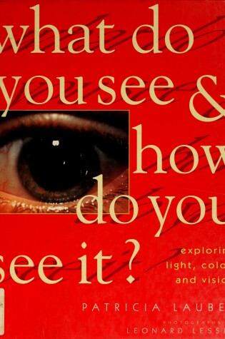 Cover of What Do You See & How Do You See it?