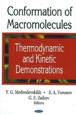 Cover of Conformation of Macromolecules