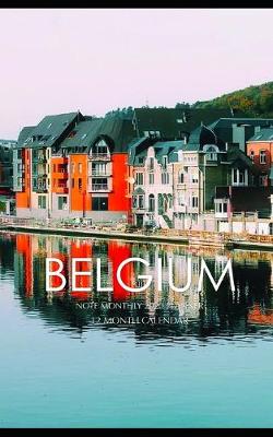 Book cover for Belgium Note Monthly 2020 Planner 12 Month Calendar