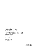 Book cover for Disabilism