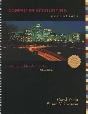 Book cover for Computer Accounting Essentials Using QuickBooks 2012