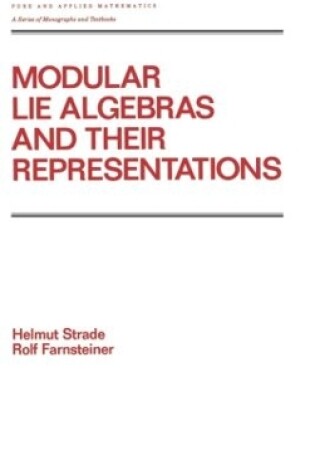 Cover of Modular Lie Algebras and their Representations