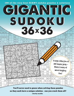 Book cover for Gigantic Sudoku 36x36