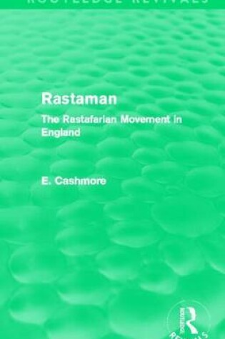 Cover of Rastaman: The Rastafarian Movement in England: The Rastafarian Movement in England