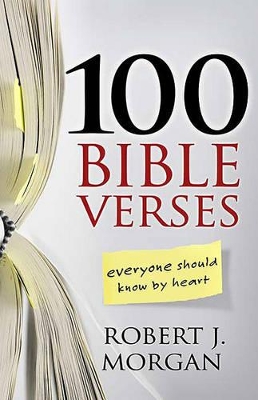 Book cover for 100 Bible Verses Everyone Should Know by Heart