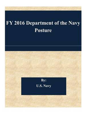 Book cover for FY 2016 Department of the Navy Posture