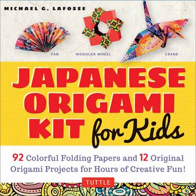 Book cover for Japanese Origami Kit for Kids