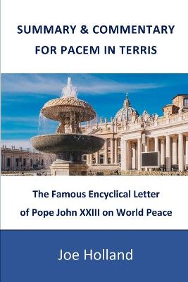 Book cover for Summary & Commentary for Pacem in Terris