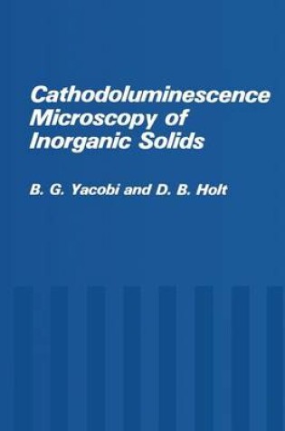 Cover of Cathodoluminescence Microscopy of Inorganic Solids