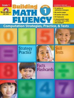 Book cover for Building Math Fluency Grade 1