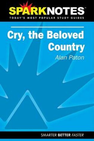 Cover of Cry, the Beloved Country (Sparknotes Literature Guide)
