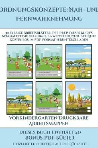 Cover of Vorkindergarten Druckbare Arbeitsmappen (Ordnungskonzepte
