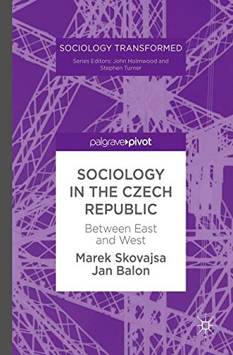 Book cover for Sociology in the Czech Republic