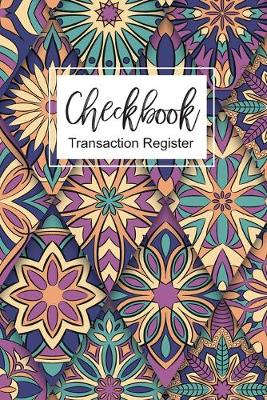 Book cover for Checkbook transaction register