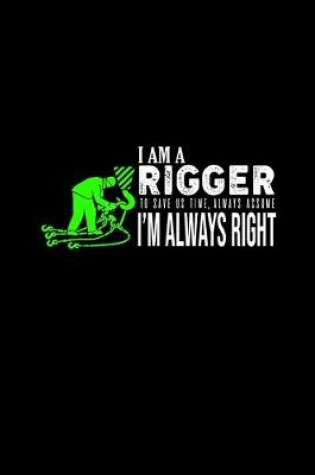 Cover of I am a rigger. To save us time, always assume I'm always right