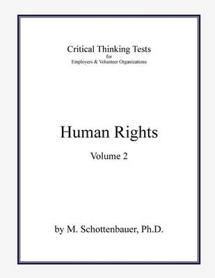 Cover of Critical Thinking Tests