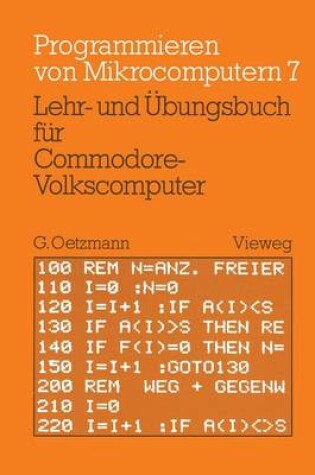 Cover of Lehr- und Übungsbuch für Commodore-Volkscomputer