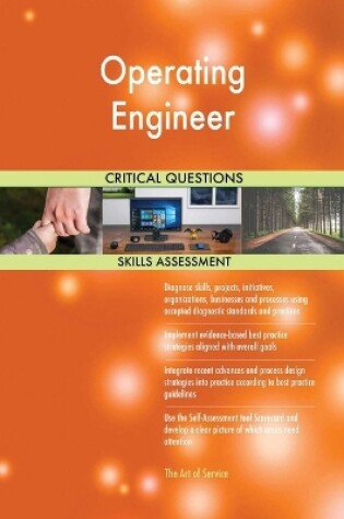 Cover of Operating Engineer Critical Questions Skills Assessment