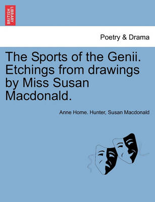 Book cover for The Sports of the Genii. Etchings from Drawings by Miss Susan MacDonald.