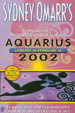 Cover of Sydney Omarr's Aquarius 2002