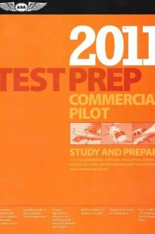 Cover of 2011 Test Prep Commercial Pilot