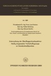 Book cover for Untersuchung Der UEberfluggerauschspektren Haufig Eingesetzter Verkehrsflugzeuge an Standardmesspunkten