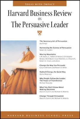 Cover of Harvard Business Review on the Persuasive Leader