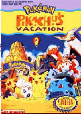 Book cover for Junior Novelisation; Pikachu's Vacation