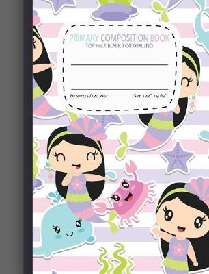 Book cover for Primary Composition Notebooks Top Half Blank for Drawing