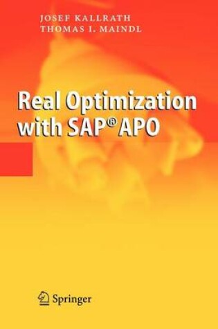 Cover of Real Optimization with SAP Apo