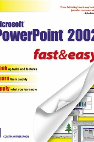 Cover of Microsoft PowerPoint XP Fast and Easy